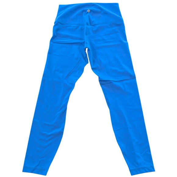 HEYNUTS Yoga Pro Leggings M High-Waisted Buttery Soft Bright Vivid Blue - Picture 7 of 7